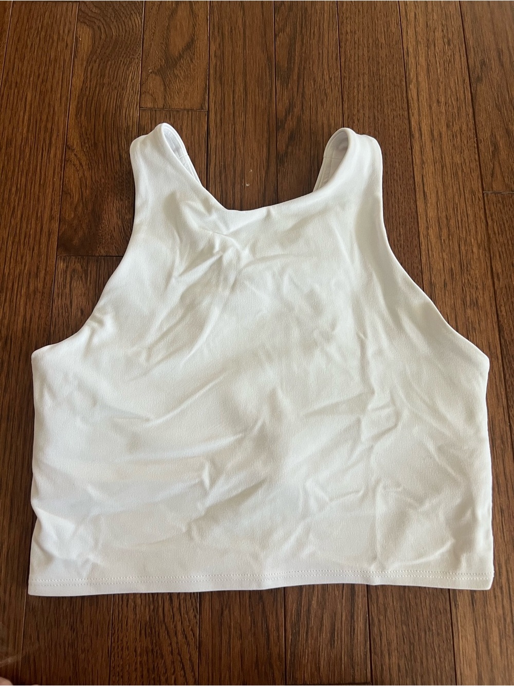 Athleta Conscious Cropped Tank Top White